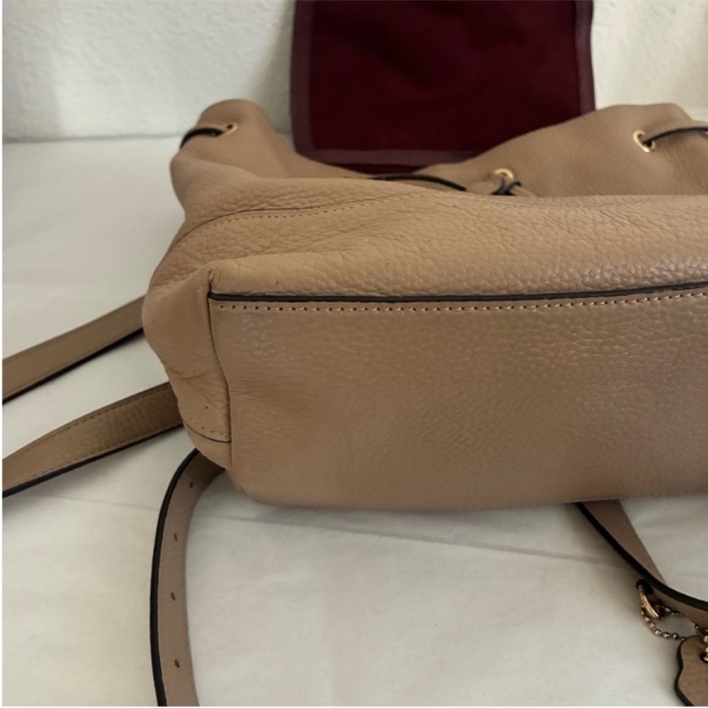 Coach Elle pebbled leather backpack - Picture 3 of 12